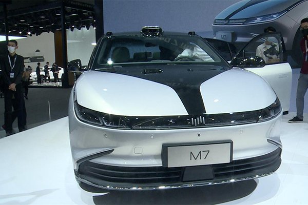 划时代之作 威马M7集结诸多黑科技亮相广州车展